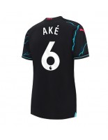 Manchester City Nathan Ake #6 Alternativní Dres pro Dámské 2023-24 Krátký Rukáv